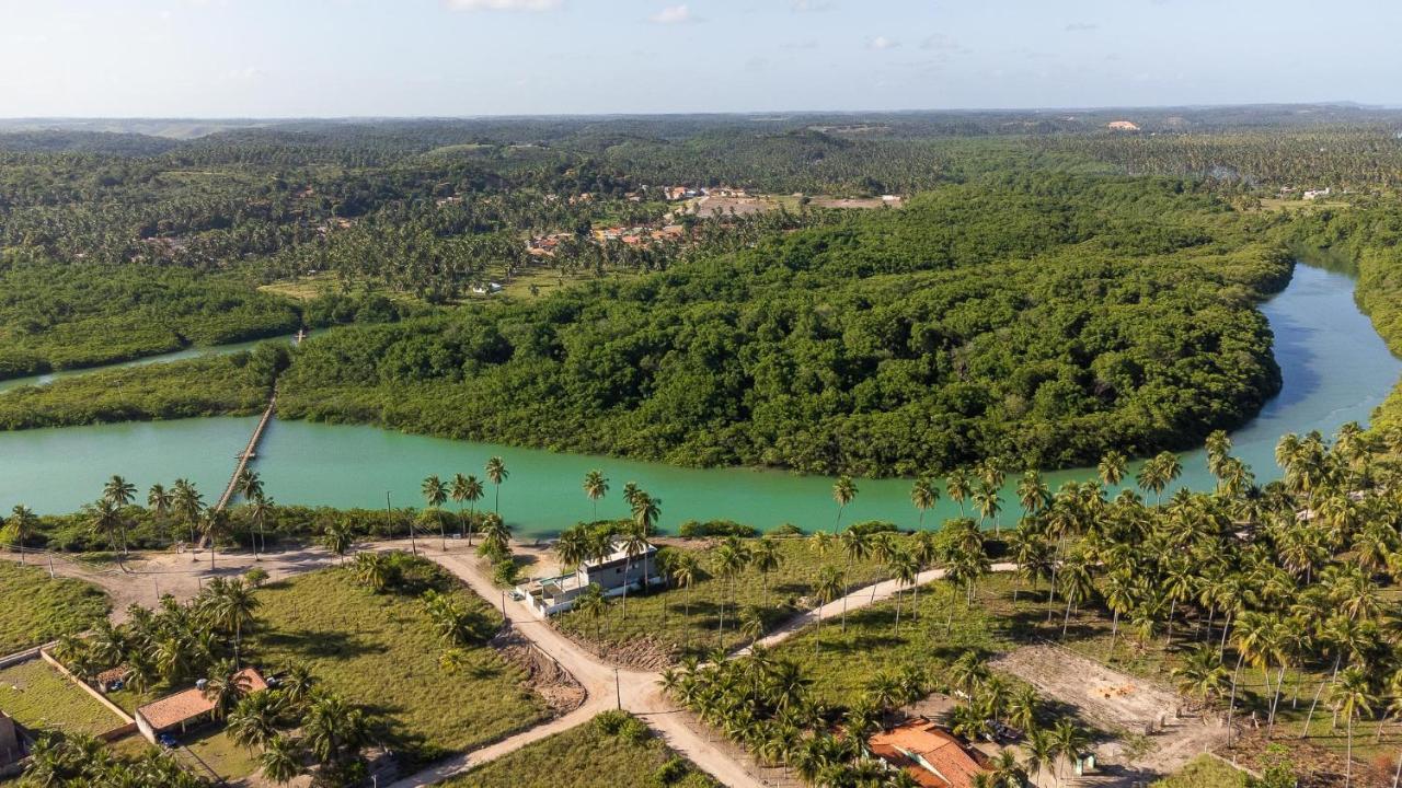 Eco Loft Maymuna: Seu Loft Ecologico Pertinho Da Praia Villa ปอร์โต เด เปดราส ภายนอก รูปภาพ