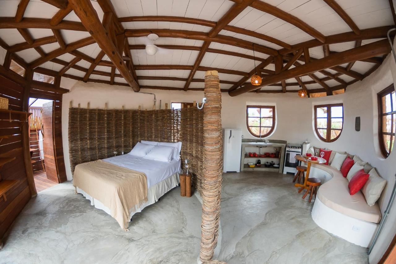 Eco Loft Maymuna: Seu Loft Ecologico Pertinho Da Praia Villa ปอร์โต เด เปดราส ภายนอก รูปภาพ